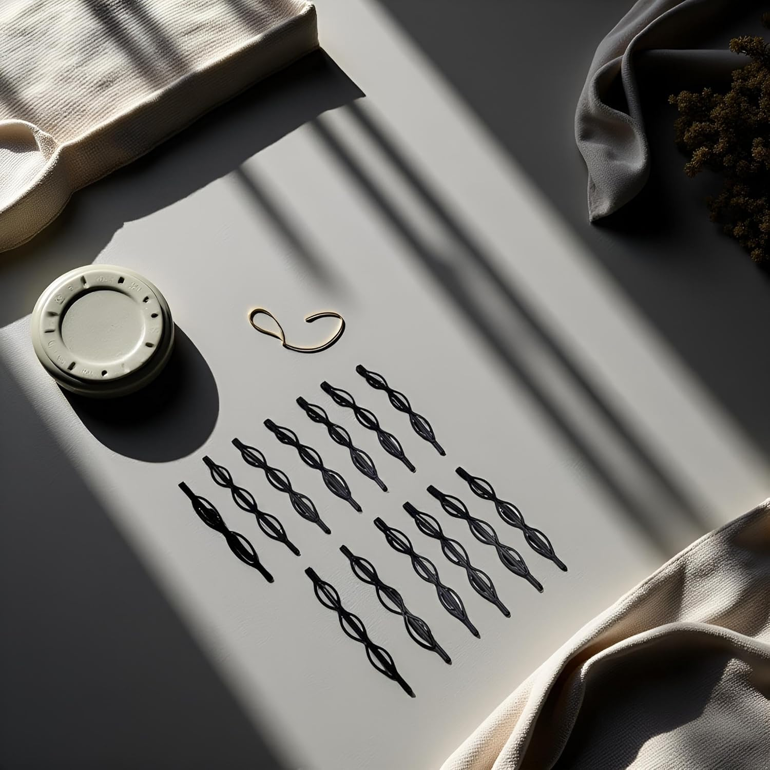 12Pcs Black Vintage Hair Pins, Mini Bobby Pins Fashion BB Clip, Invisible Bangs Clip Small Pins for Women and Girls Decorative Wedding Dainty Hair Pins Hair Accessories Beauty and Personal Care image number 6