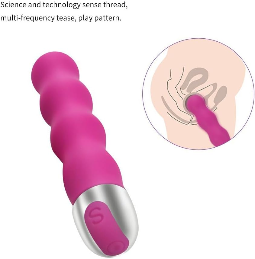 10 Modes Electric Powerful Bullet Mini Stick Quiet Waterproof Bullet Tool Silicone Massage Ball for Women Pleasure, Handheld Personal Bullet Tool Portable Soft Toys (B2) image number 2