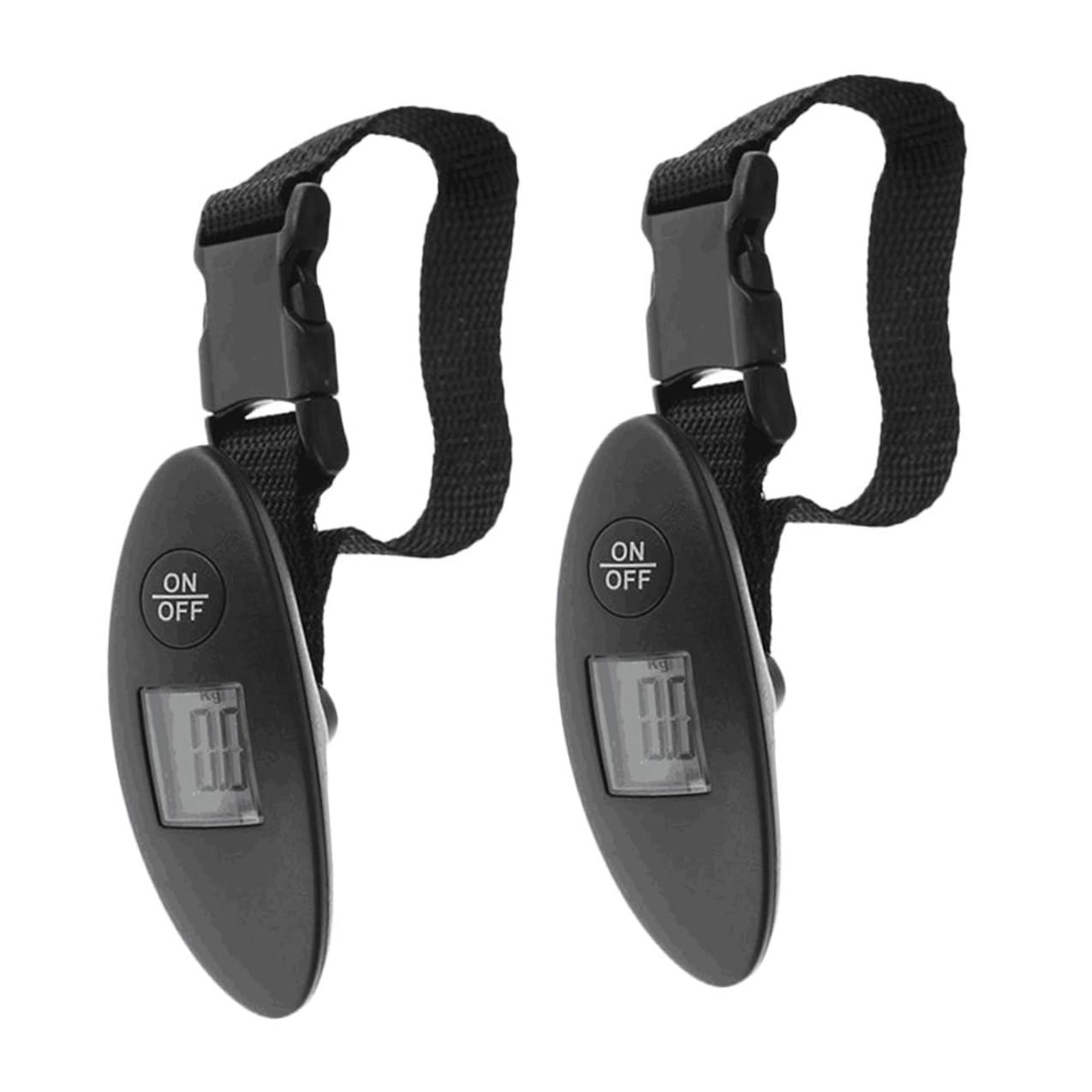 GALPADA 2Pcs Electronic Luggage Scale Capacity Portable Digital Suitcase Scale for Travel Measuring Weight Luggage Baggage Weighing at Airport