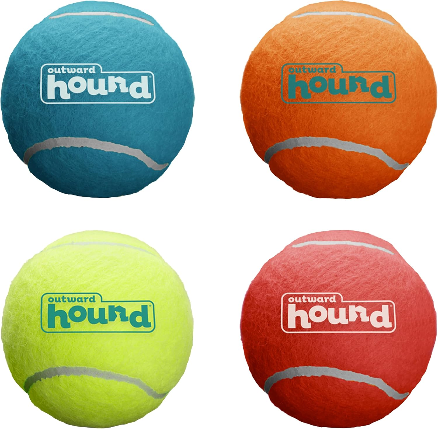 Outward Hound Squeaker Ballz Fetch Dog Toy, XS, 8-Pack image number 2