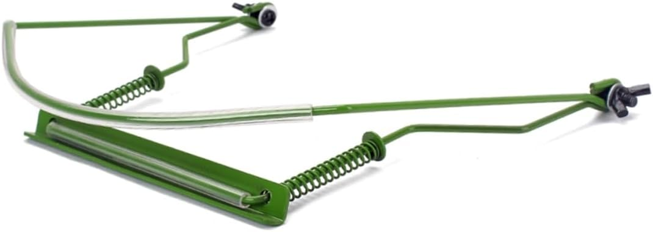 10-Hole Green Harmonica Neck Holder Metal Frame Rack, Adjustable Mouth Organ Accessory for Folk and Blues Players, Harmonica Holder for Comfortable Hands-Free Playing image number 6