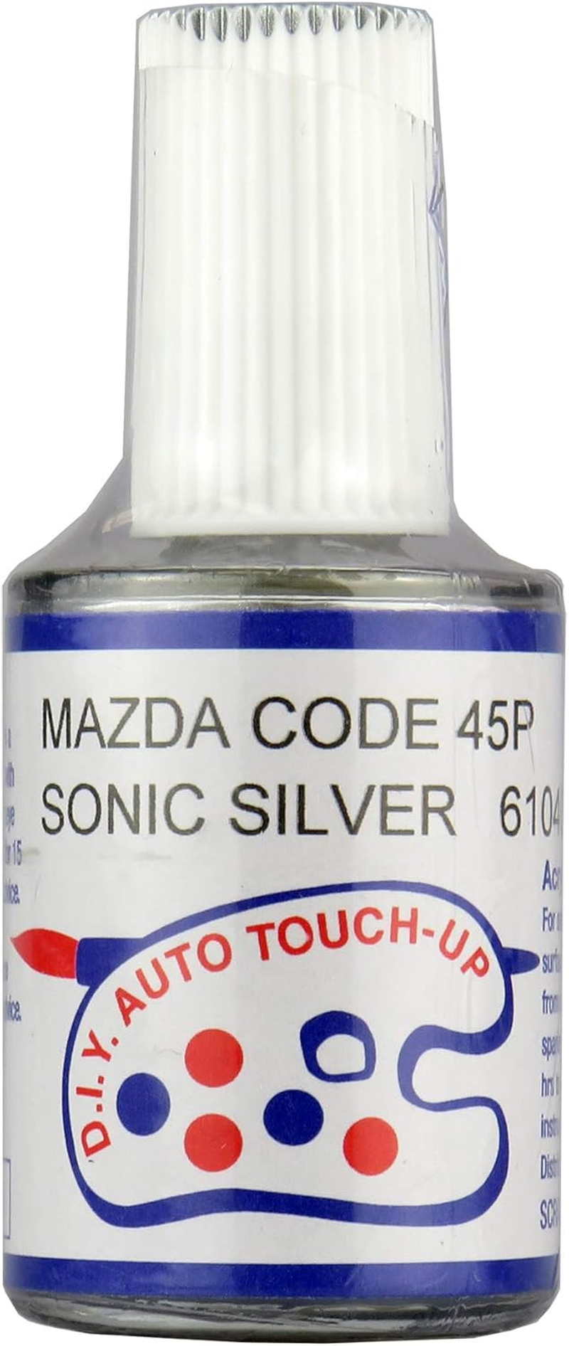 NEW Mazda Touch up Paint - 45P Sonic Silver Mazda 2 3 6 CX3 CX5 CX7 CX9 MX5 BT50 image number 4