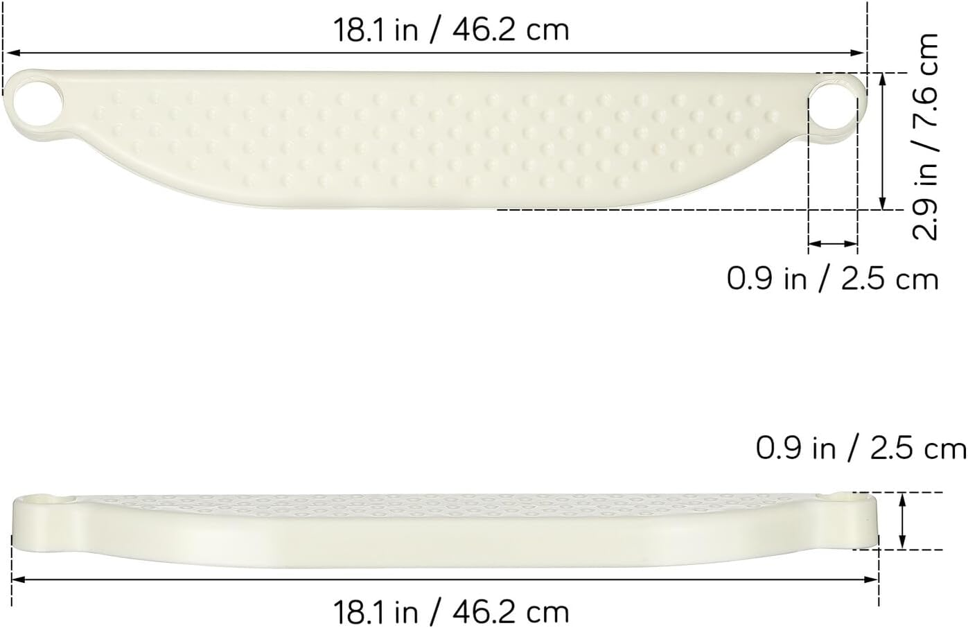 ERINGOGO Highchair Footrest for Wide Platform Support Replacement Foot Stool Compatible with Various High Chairs for Home and Restaurant Use image number 3