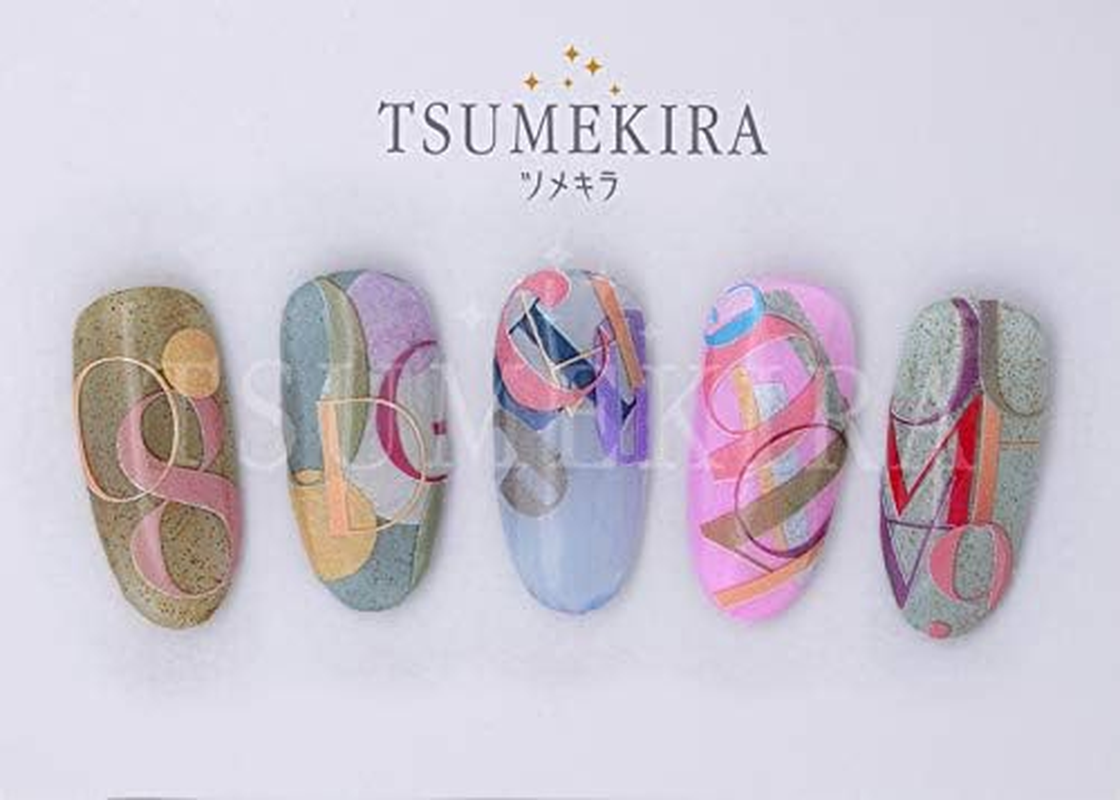 Maki Mukai NN-MKI-106 Broadway Moulin Rouge Nail Sticker image number 1