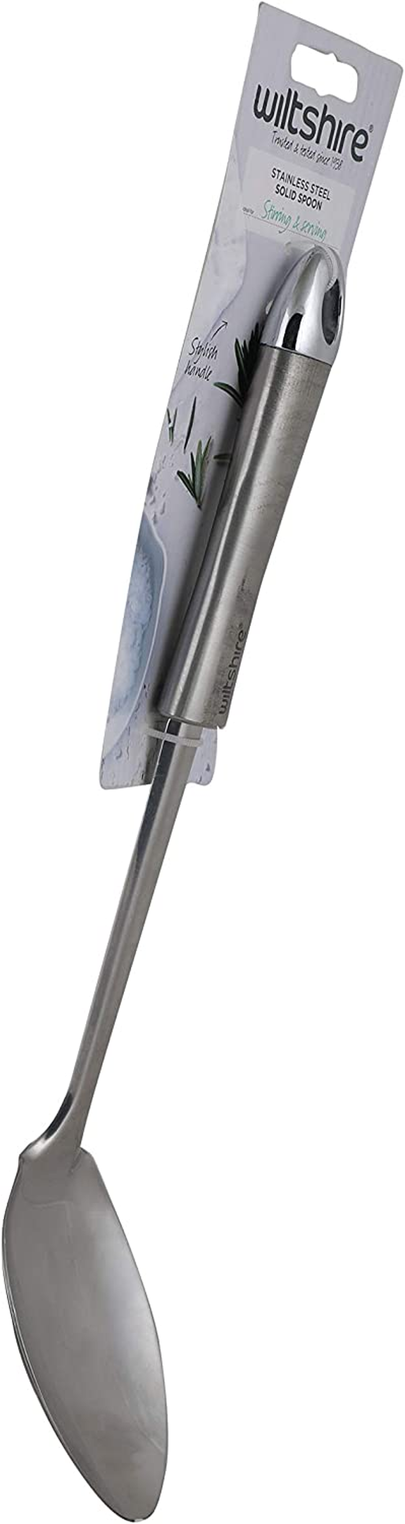 Wiltshire Industrial Stainless Steel Solid Spoon image number 2