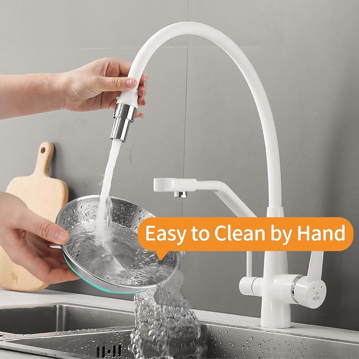 AIMALL Stainless Steel Cat and Dog Feeding Bowl with Anti-Slip Silicone Base, Shallow Wide Dish for Whisker Relief, Easy to Clean, for Wet and Dry Pet Food image number 5