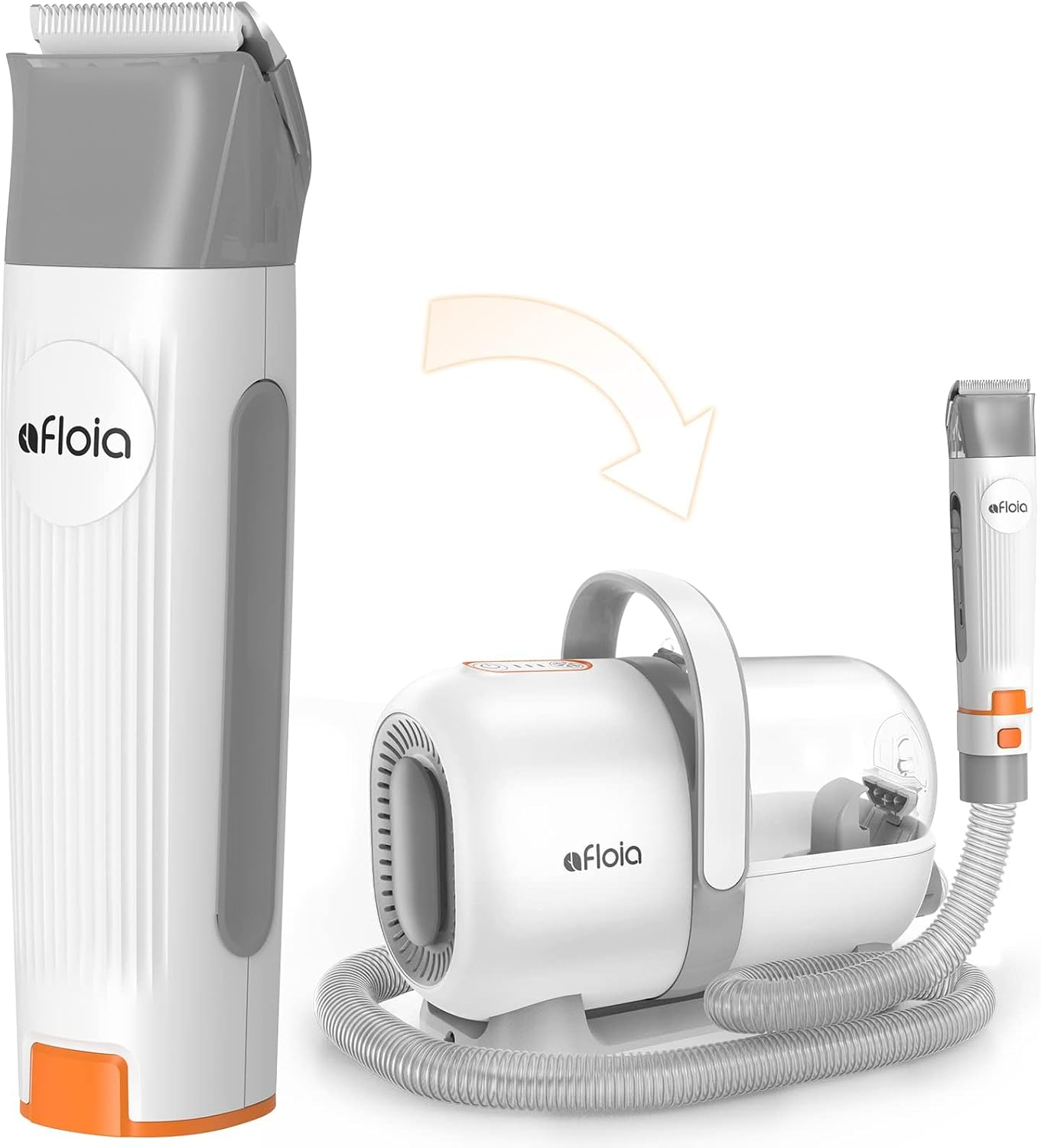 Afloia Dog Clippers Professional Clippers Dog Cat Pet Hair Trimmer Electric Pet Trimmer Cordless Hair Trimmer Rechargeable image number 3