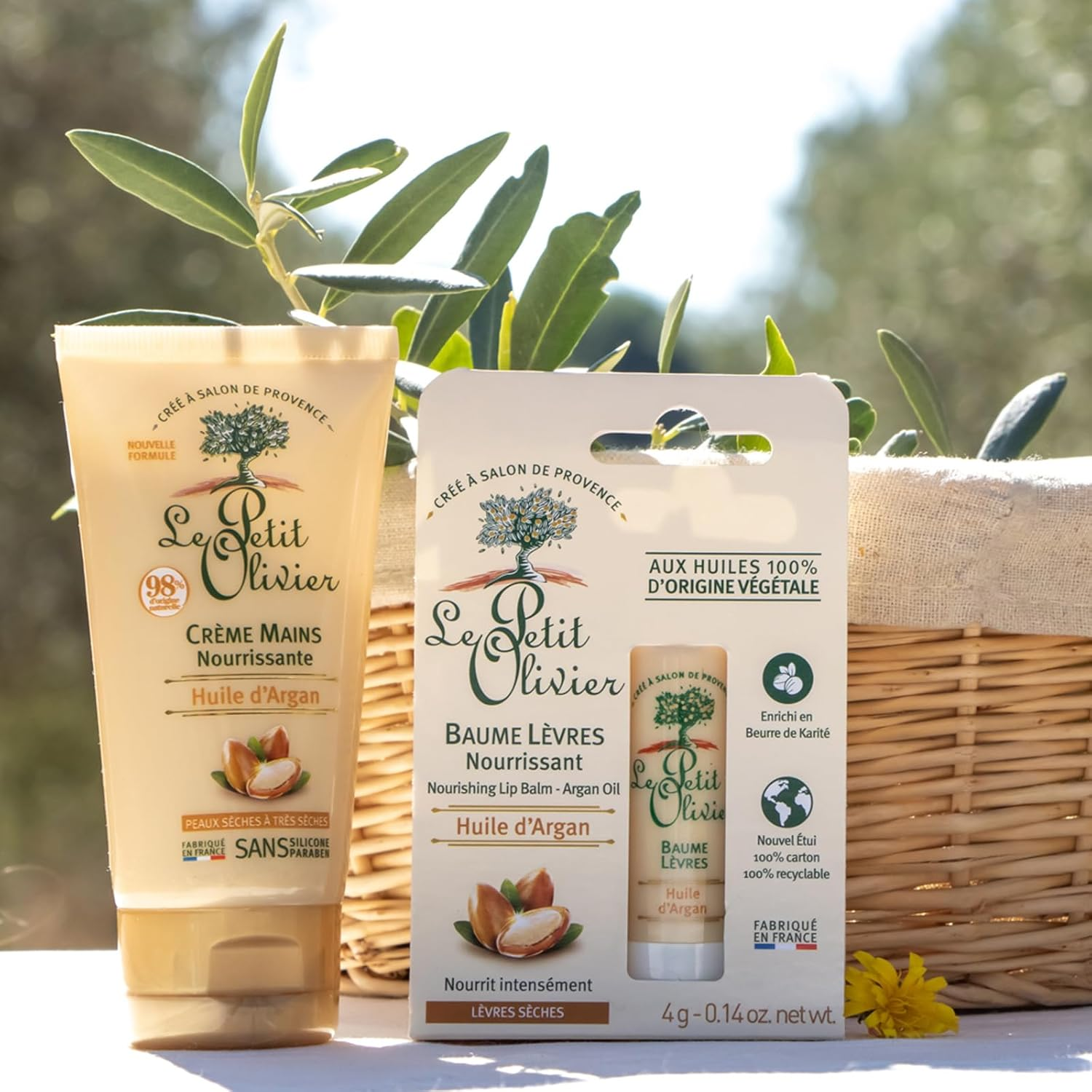 Nourishing Hand Cream - Argan Oil by Le Petit Olivier for Women - 2.5 Oz Cream image number 5