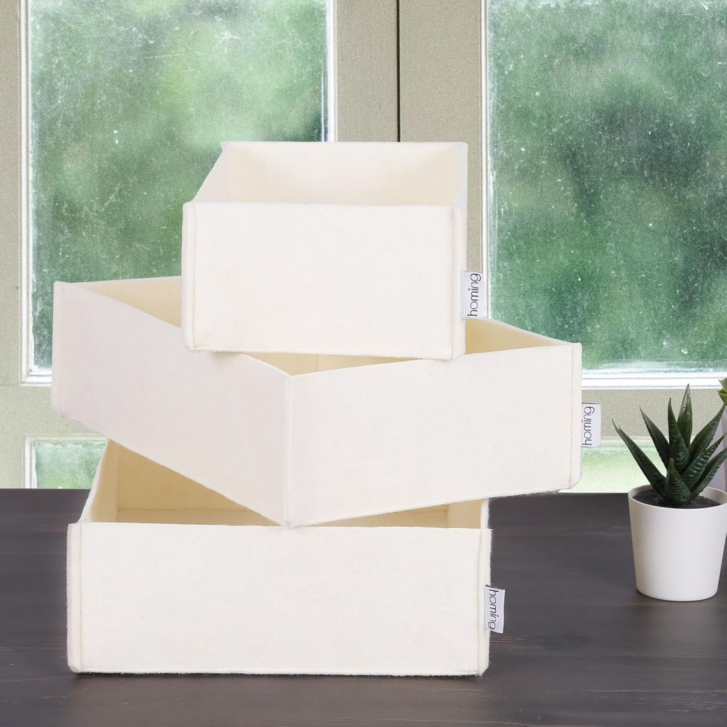 WELL HOME MOBILIARIO & DECORACI&Oacute;N Set of 3 Flat Desk Organiser image number 1