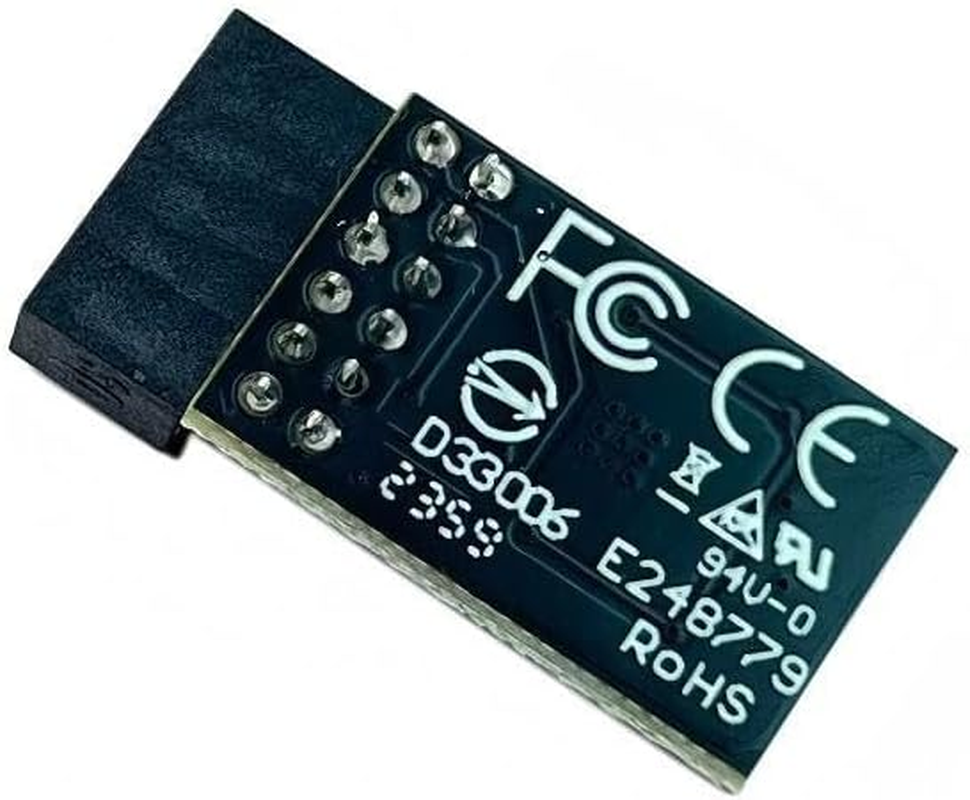 TPM2.0 SPI 12Pin Module with SLB9670 Replacement for Gigabyte Motherboard Z790 D/D Ax/Eagle,Z790 AORUS Elite AX Ice/Elite X WIFI7/XTREME X,Z790M AORUS Elite/Ax ICE/AX Encryption Security Module image number 6