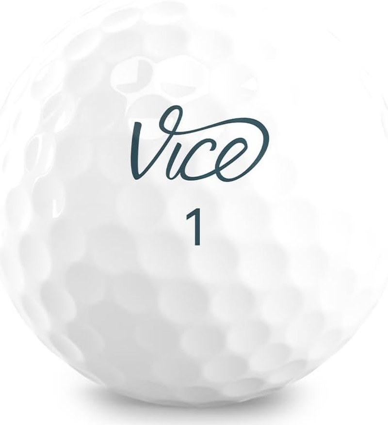 Vice Golf Tour White 2020 | 12 Golf Balls | Features: Excellent Short Game Spin, Straight Trajectory, Soft Feel | Profile: Designed for Casual Golfers image number 3