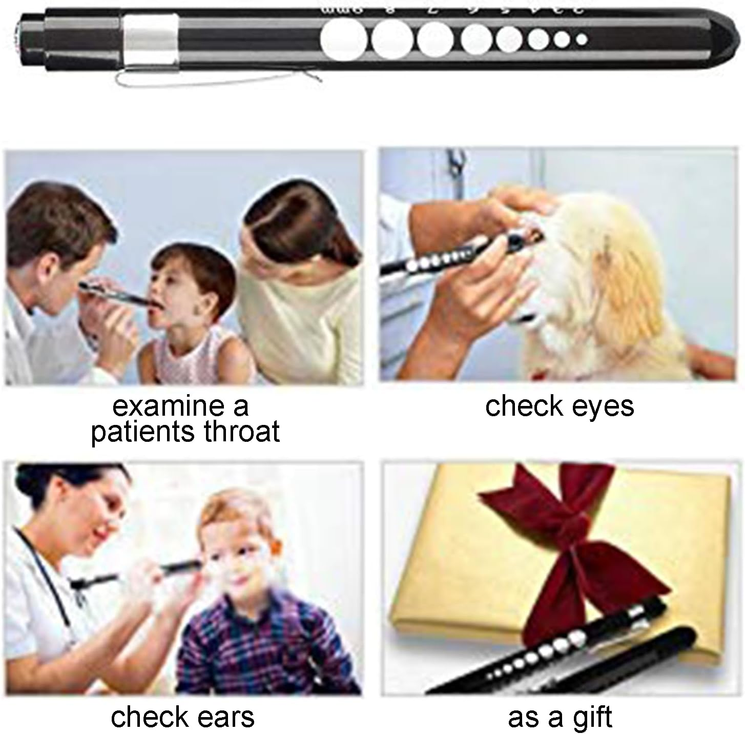 Rylaxzon Medical Pen Torch with Pupil Gauge & Clip | Ideal for Doctors, Nurses, & Medical Students | Clinical First Aid Pocket Light for OSCE Exams and Nursing Practice image number 5