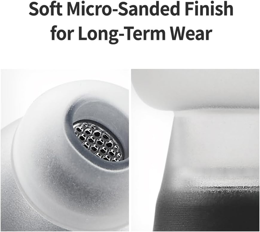 AZLA Sednaearfit Max for Galaxy Buds 3 Pro White - Samsung Earphone Eartips Replacement, Smapp-Certified (3 Pairs) (S/MS/M) image number 5