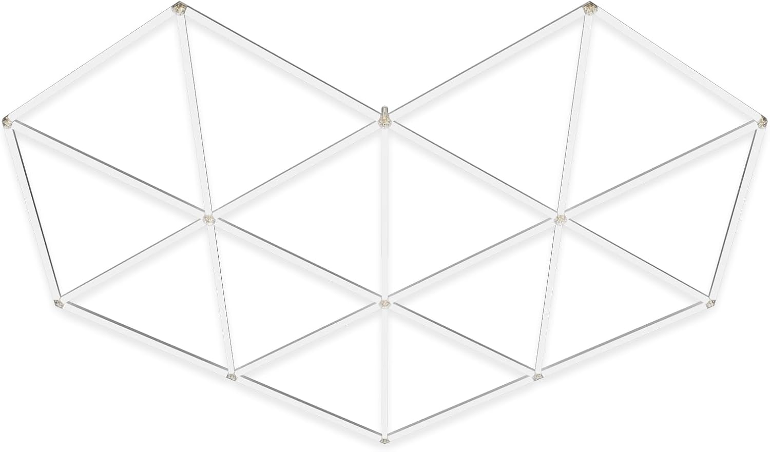 ALLYES Hexagon Garage LED Lights - Super Bright 27-Pack, 6500K Cool White for Auto Repair Shops, Gyms, Warehouse, Basements, Car Wash Rooms image number 3