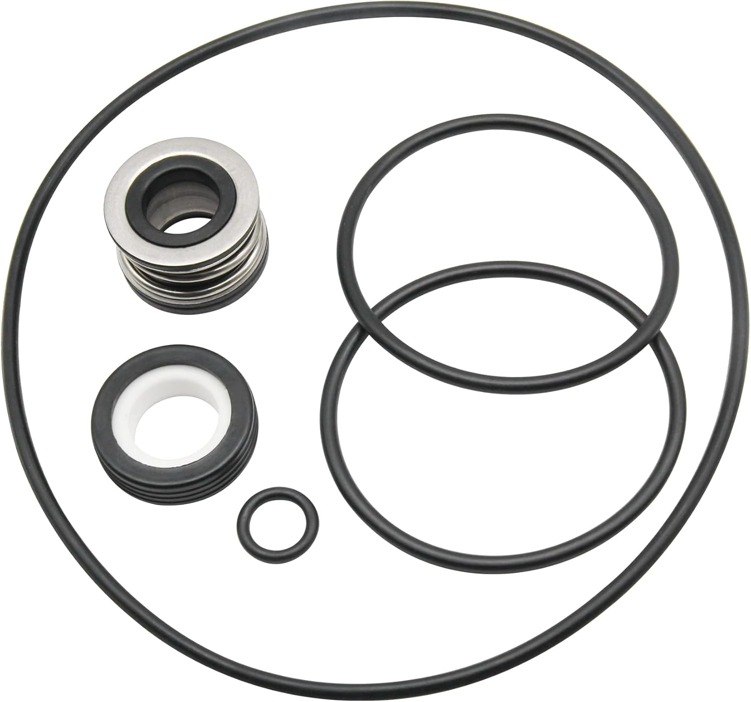 RURBRIN PS-200 5/8" Shaft Seal & O-Ring Rebuild Kit, XP2 XP2E Pool Pump Replacement Kit Compatible with Flo-Master Aqua Flo Series