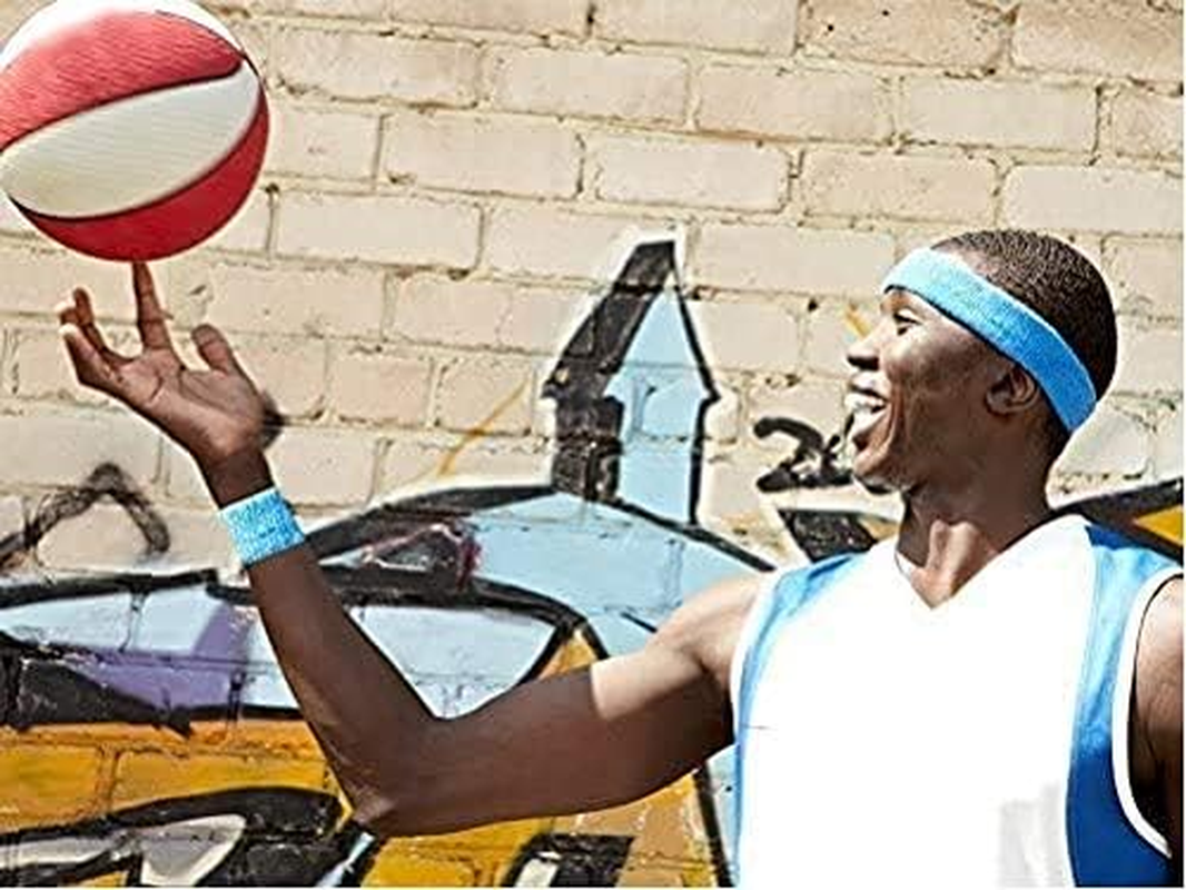 Liberty Headband/Wristband for Men and Boys for Gym Exercise, Yoga, Sports Sweat Belt for Football, Baseball, Basketball, Boxing and Tennis, Sweaty Eyes and Wrists - Pink image number 5