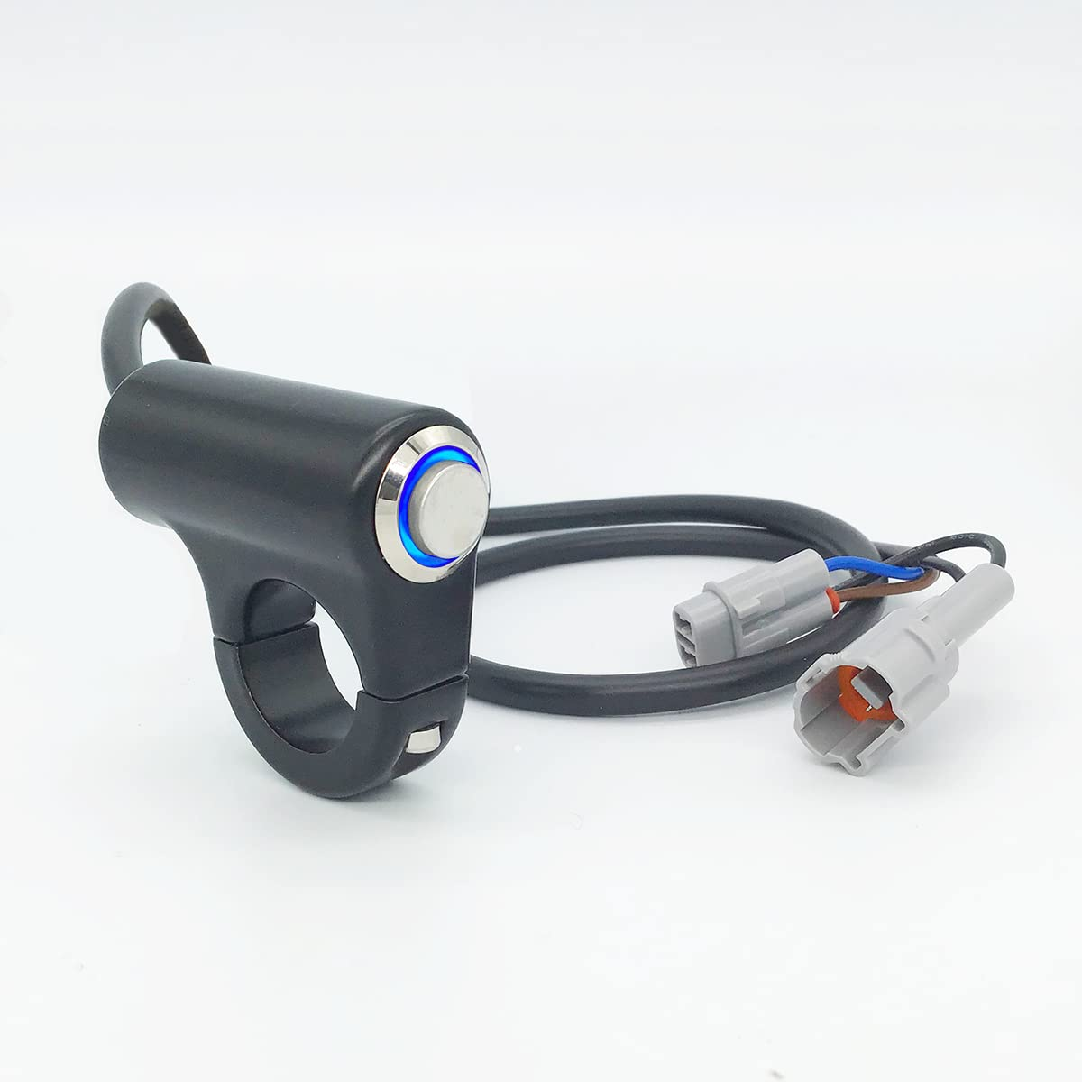 Aluminum Blue LED Headlight Kill Switch Compatible with Sur Ron Light Bee X Segway X260 X160 Talaria Sting MX3 image number 4