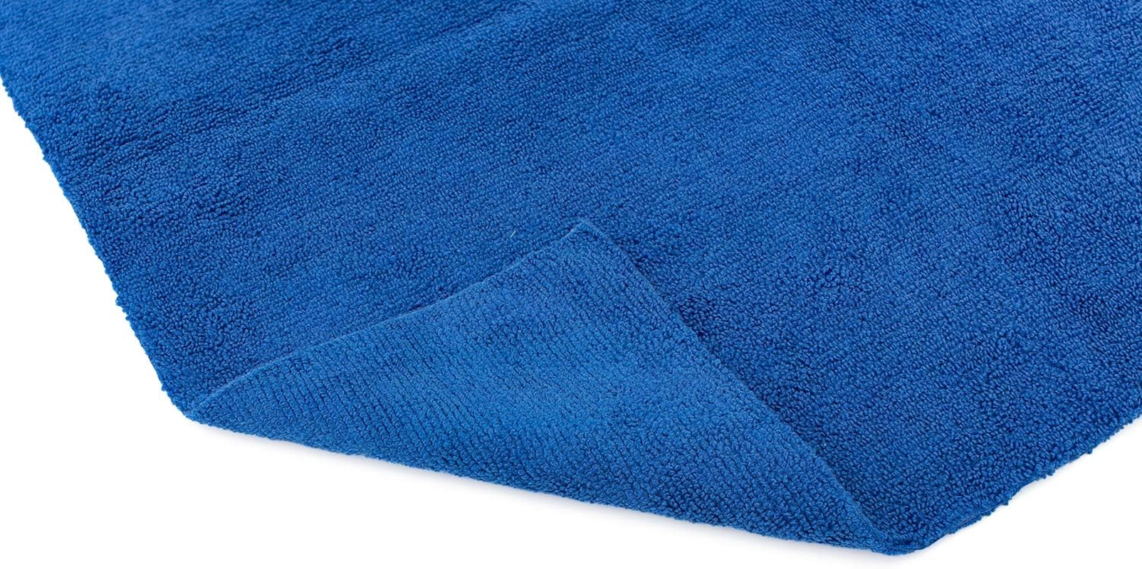 The RAG Company (10-Pack) 16 In. X 16 In. Professional Edgeless 365 GSM Premium 70/30 Blend Microfiber Polishing Wax Removal and AUTO Detailing Towels (16X16 Royal Blue) image number 1