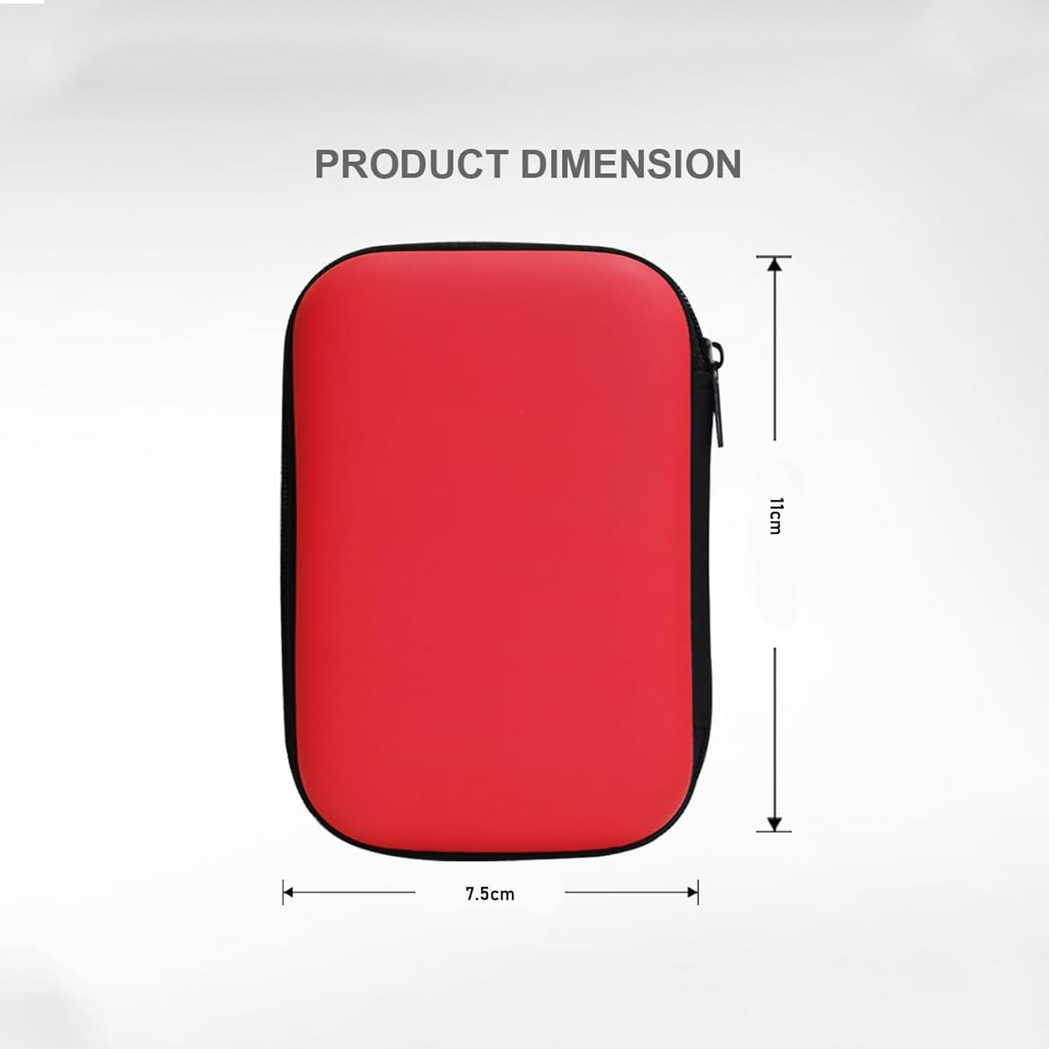 3 Pcs Playing Card Case, Set in Red, Blue and Orange, Playing Card Case, Hard Case for Trading Card Storage Box, Card Holder with Card Storage Box, Box, Premium Material image number 6