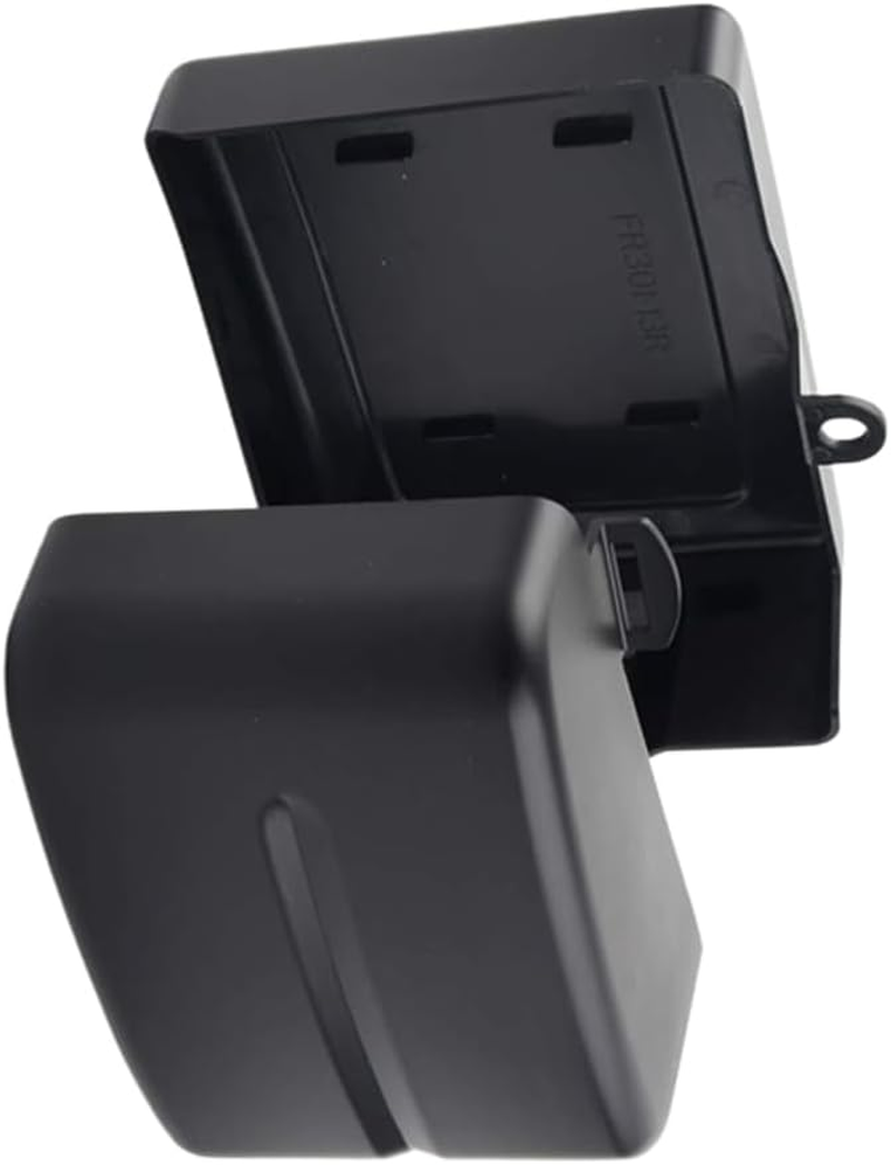 Side Battery Covers Compatible with Harley Dyna Low Rider FXDL, Fat Bob FXDF, Street Bob FXDB, Super Glide FXD, Wide Glide FXDWG, Switchback FLD 2006-2017 Matte Black image number 3