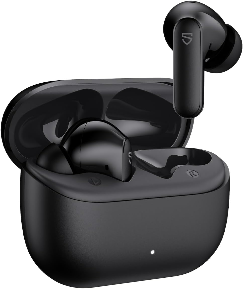 SOUNDPEATS Q3 Pro Noise Cancelling Headphones with FF ANC (-38Db), 13Mm Drivers with Powerful Bass Wireless Earbuds, BT 6.0, 42H Playtime, 4 Mics AI ENC Call, IP55, Fast Charge, App Customize EQ image number 6