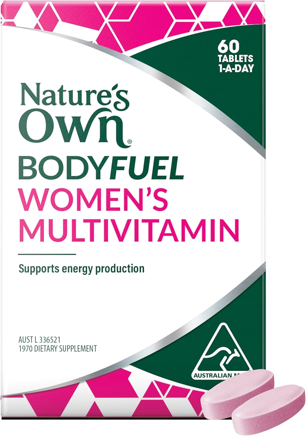 Nature'S Own Bodyfuel Women'S Multivitamin Tablets 60; Supports Healthy Immune System Function; Relieves PMS Symptoms; Supports Bone Health; Helps Maintain Hair, Nails and Skin image number 5