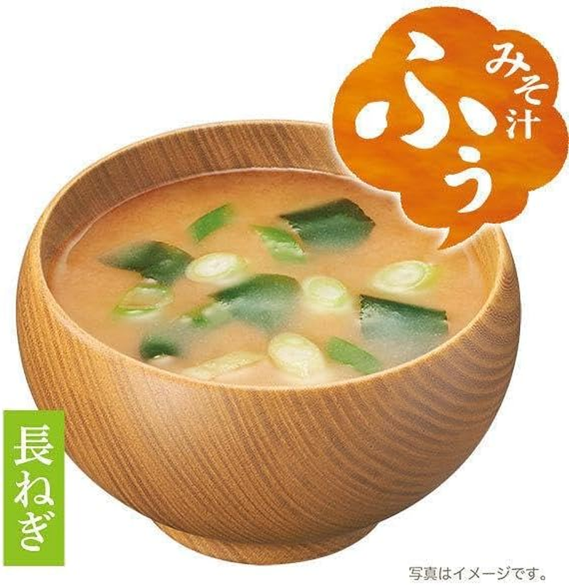 Hikari Miso Japanese Instant Miso Soup, 4 Flavors, Pack of 30 Miso Soups (Wakame Seaweed, Green Onions, Tofu, Fried Tofu) image number 3