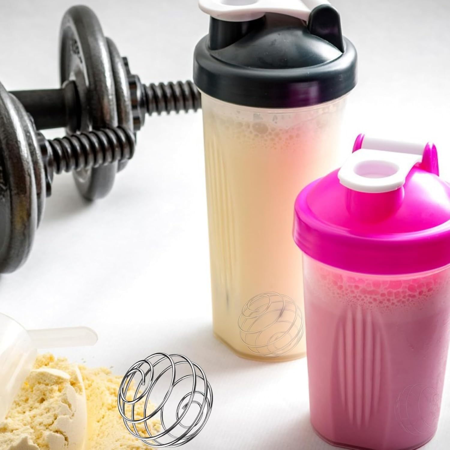 6 Pcs Shaker Balls, 304 Stainless Steel Mixing Balls for Protein Shakes Formula, Blending Balls for Mixer Bottles image number 5