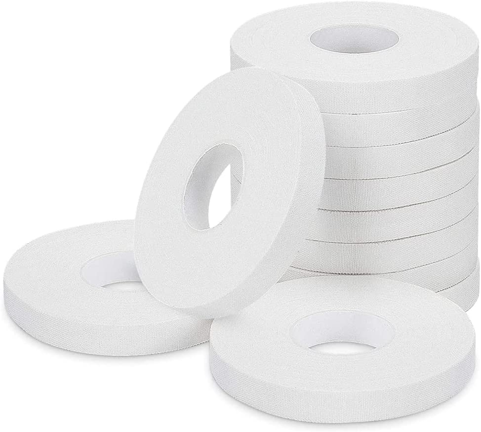 Athletic Finger Tape, Strong Athletic Tape for Grappling, Brazilian Jiu Jitsu (BJJ), Judo, Rock Climbing,Bouldering, Crossfit and Martial Artsand MMA, 0.3 in X 45 Feet, 10 Rolls per Pack (White) image number 3