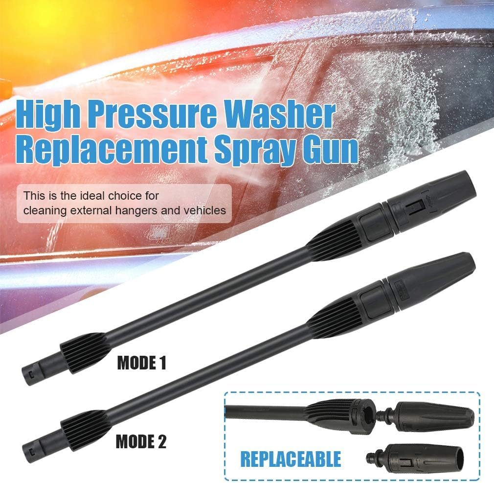 High Pressure Lance for K&auml;rcher Plastic Jet Tube for Pressure Washer, High Pressure Spray Lance Nozzle Adjustable Spray Nozzle, for K&auml;rcher K2 K3 K4 K5 K6 K7 Black image number 5
