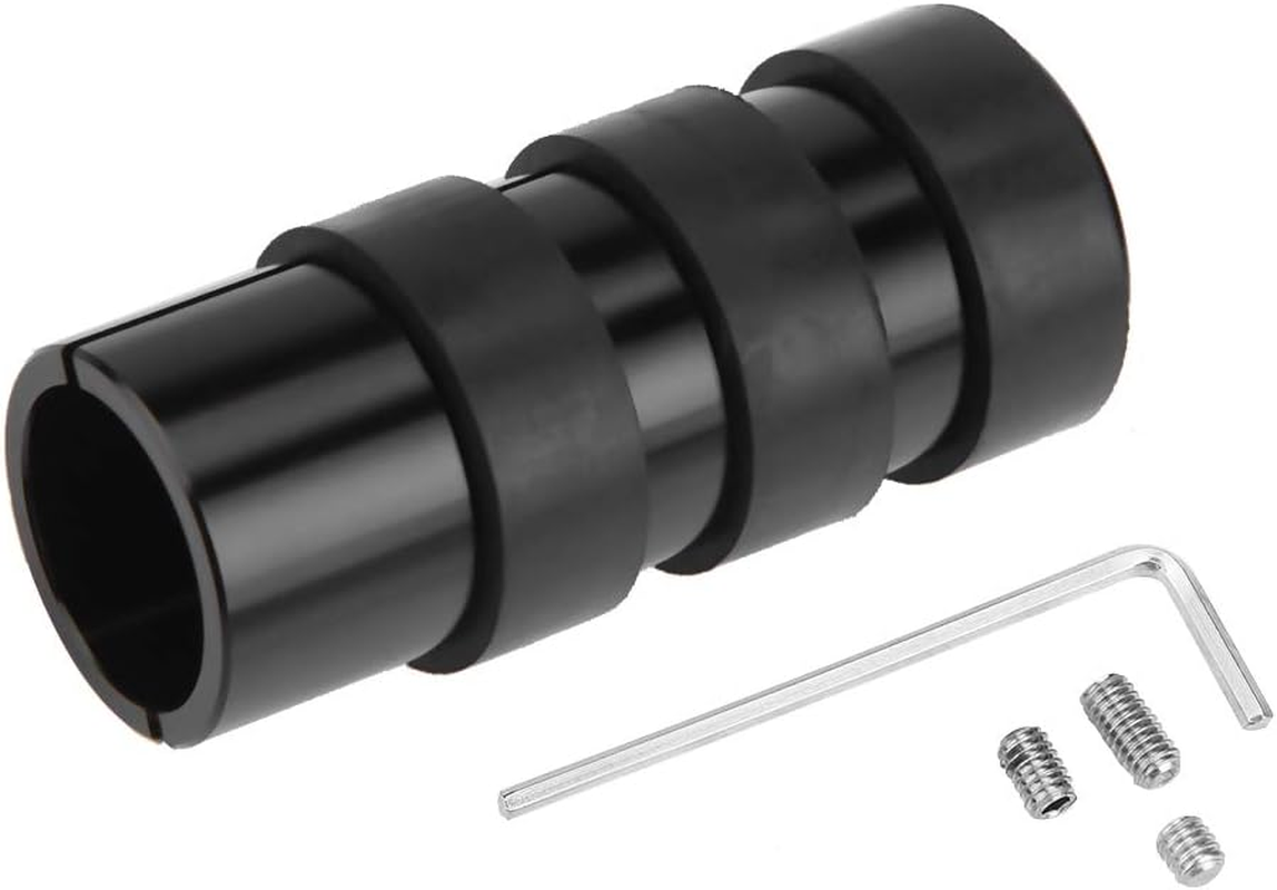 KIMISS Motorcycle Gear Shifter Lever Extender - CNC Aluminum Alloy Shift Peg Enlarger (Black) image number 1