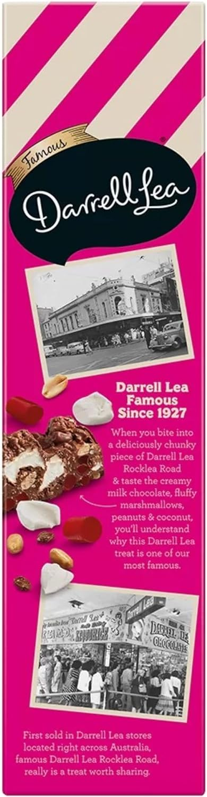 Darrell Lea Rocklea Road Raspberry Milk Chocolate 145 G image number 1