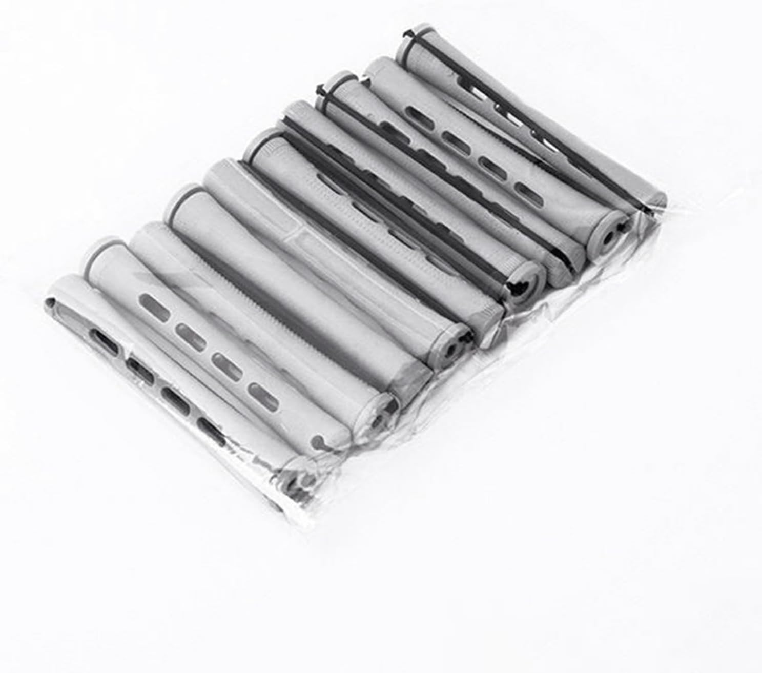 Huvqianu Hair Perm Rollers - 60-Pieces Perming Rods Small - Curling Supplies Hairstyle Manual Styling Supplies for Hairdressing Beauty Salon Barbershop School Travel image number 1