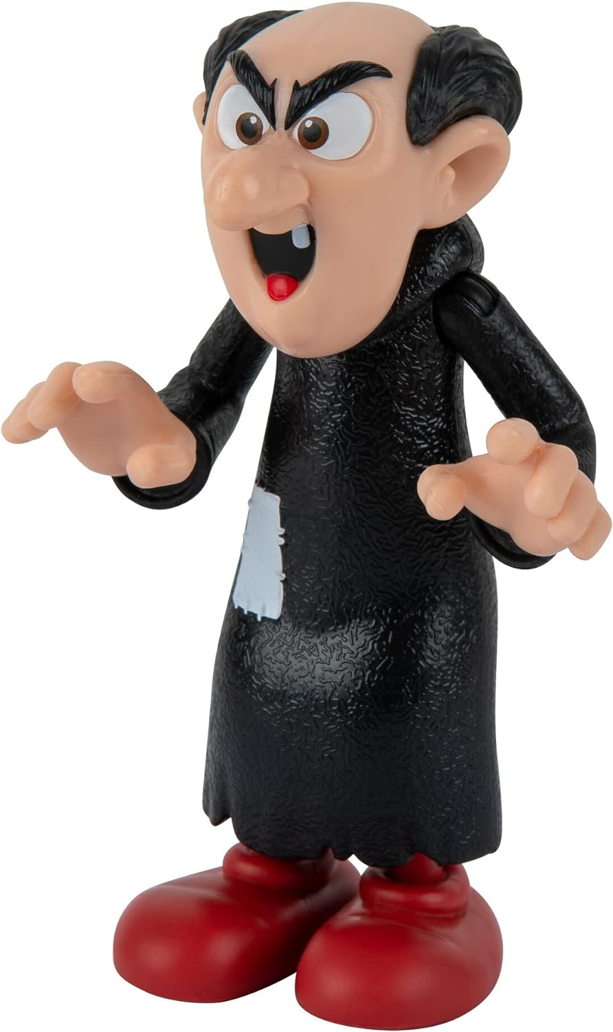 Smurfs VS GARGAMEL 6 Figure Multipack - Features 2-Inch Smurfette, Papa Smurf, Brainy Smurf, Baby Smurf, Azrael, 3-Inch Gargamel - Authentic Details image number 4