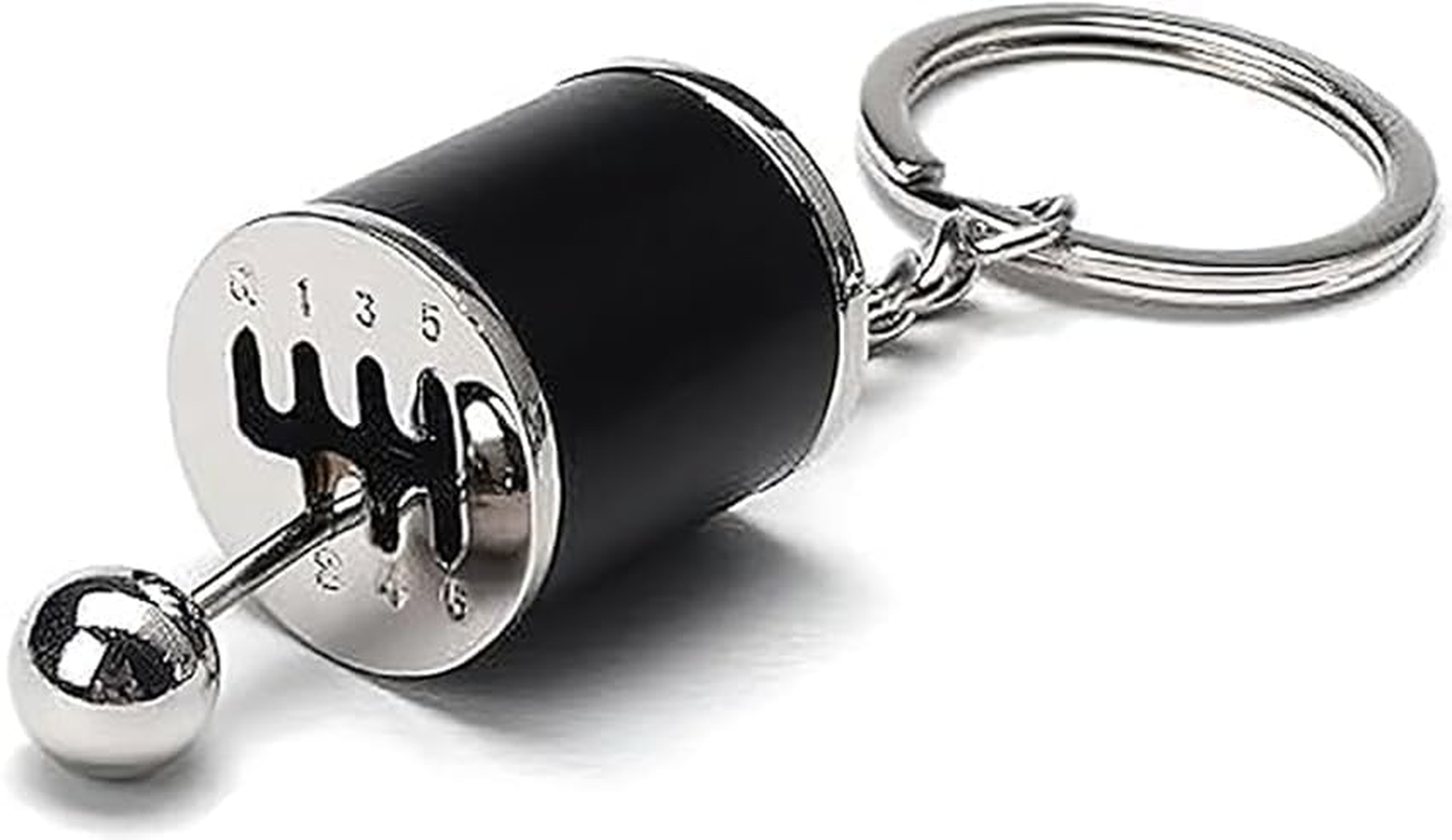 WEZCHUGHAOL Gear Shifter Keychain Gifts for Drivers Racer Bus Truck Driver Chauffeur Mini Car Parts Accessories Gifts image number 4