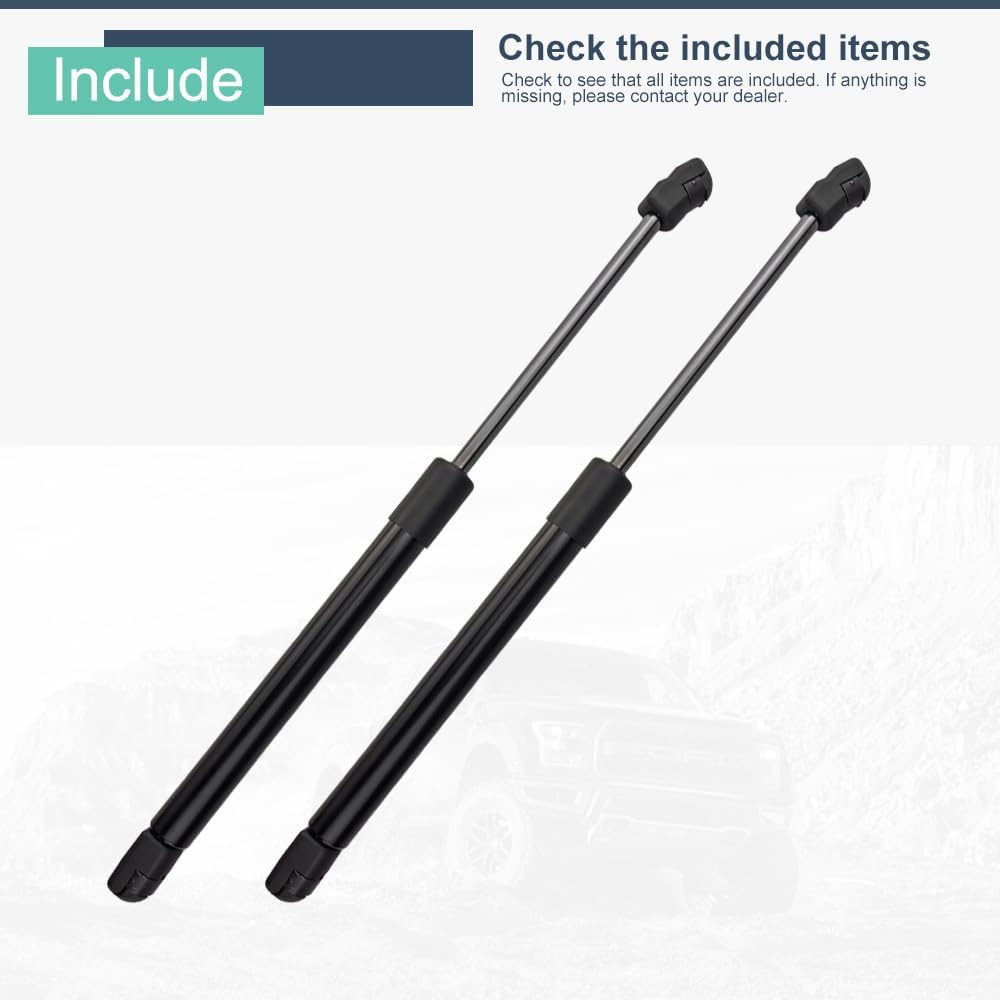 2 X Front Hood Gas Strut for Ford Ranger PX 1-3 2012-2021 Bonnet Struts,Front Bonnet Hood Lift Bonnet Gas Spring Shock Dampers Lift Struts Support Prop Rods Replacement Accessories image number 4