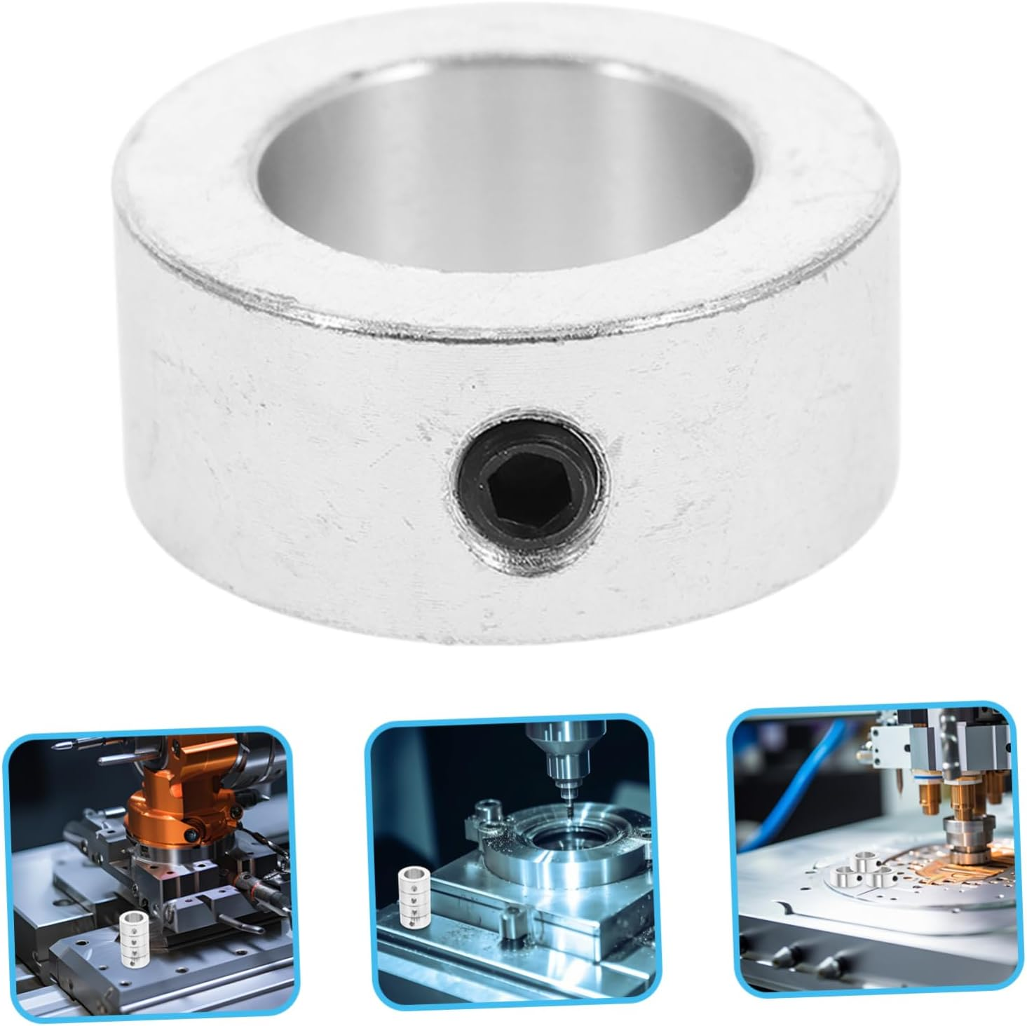 FUNOMOCYA Motor Base Hexagonal Wrench Drive Shaft Adjustment Ring Automotive Drive Shaft Installation Tools Steel Locking Ring Accessories image number 1