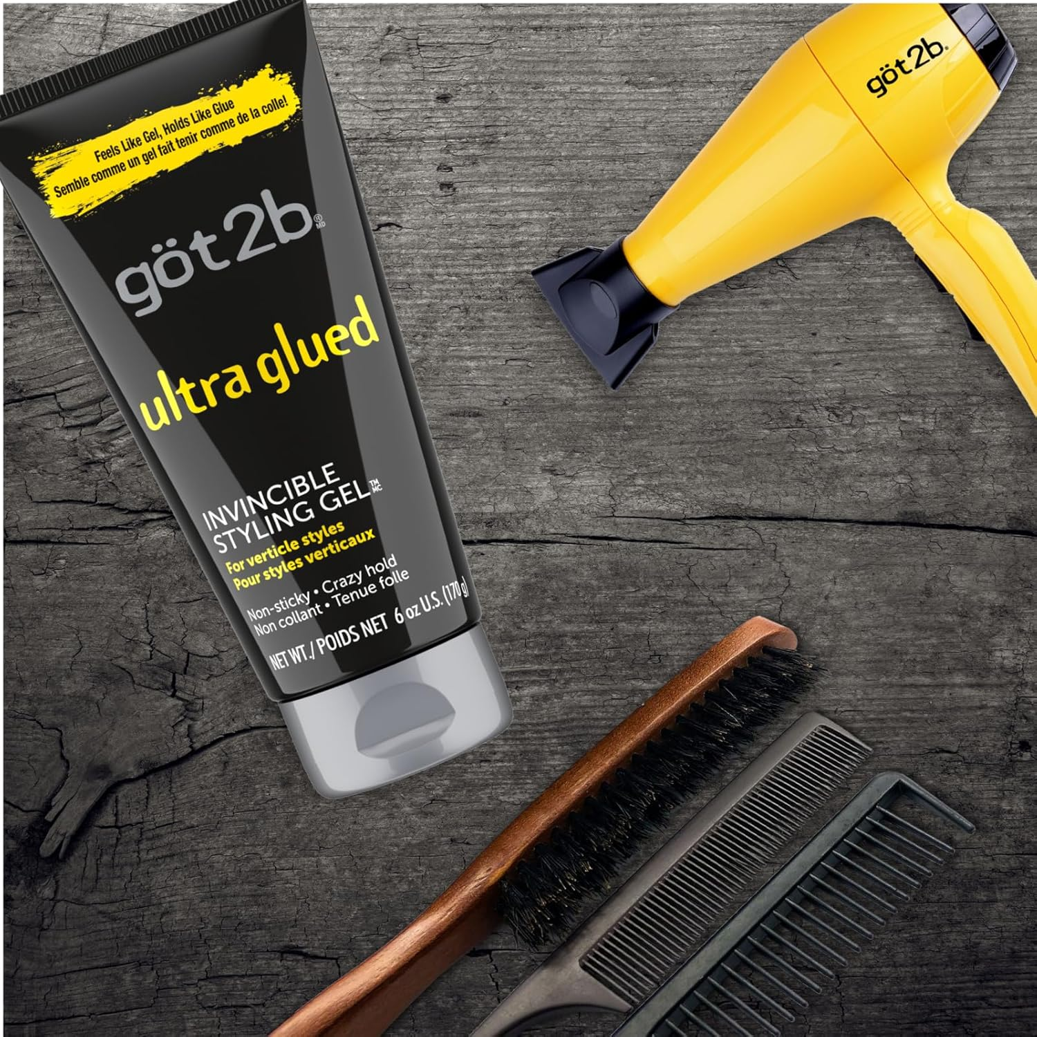 Got 2B Glued Ultra Styling Gel 6 Ounce (177Ml) image number 3