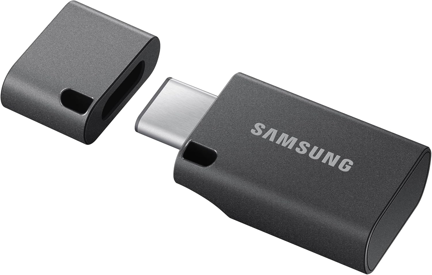SAMSUNG Type-C 512GB USB 3.2 Flash Drive, 400Mb/S, External Memory and Storage for Computers, Mobile Devices, MUF-512DA4/AM, Gray, 2024
