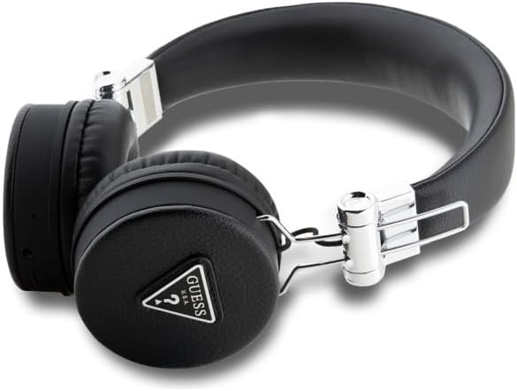 CG Mobile Guess Earphones Bluetooth ENC Grained Classic round Shape Black image number 2