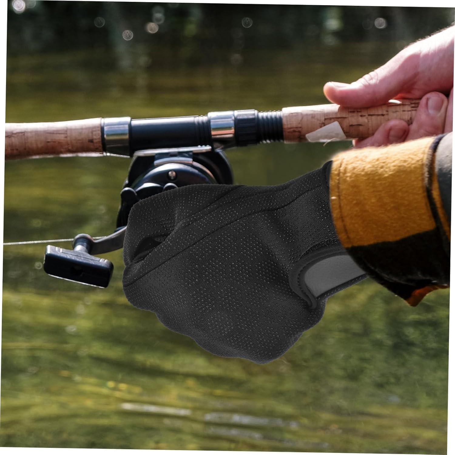 1 Pair Outdoor Swimming Gloves Wetsuit Dive Gloves Exercise Gloves Wear-Resistant Diving Gloves Portable Fishing Gloves Adult Diving Gloves Gym Gloves Adult Fitness Gloves Sponge image number 3