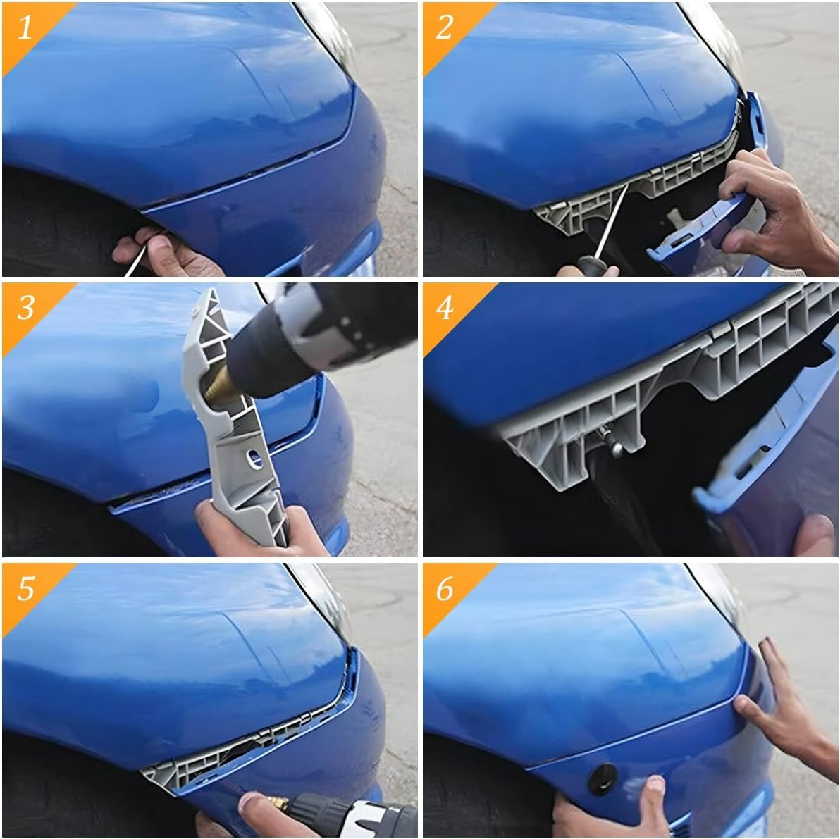 Quick Release Lock Latch Bumper License Plate Lock Clip Push Button Bonnet, 4Pcs Vehicle Hood Pins Quick Release Lock Latch Bumper Button Bonnet, Aluminum Alloy Quick Latch Lock for Auto Bumper