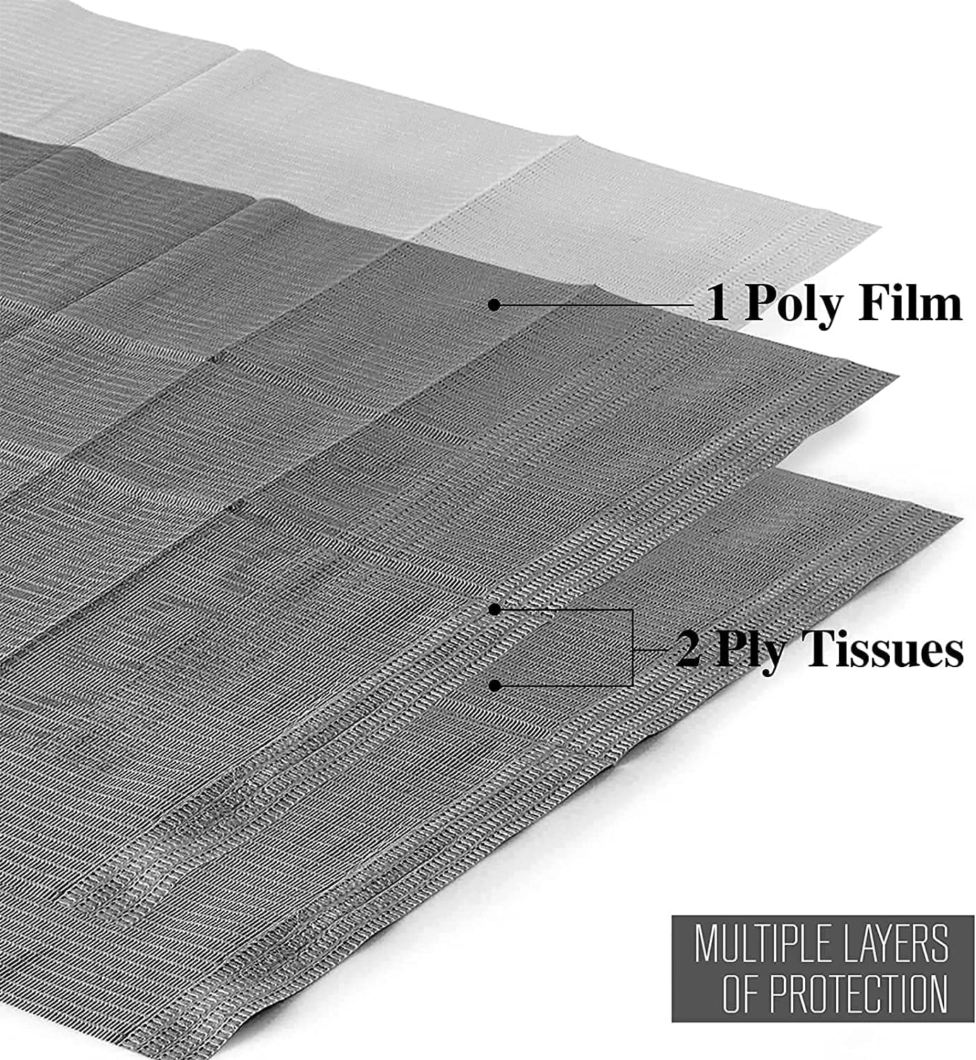 125Pcs Disposable Tattoo Clean Pad Tattoo Table Covers Clean Pad Patient Dental Napkins Beauty Tattoo Accessories Tattoo Bibs (125 Black) - 125 Pink image number 4