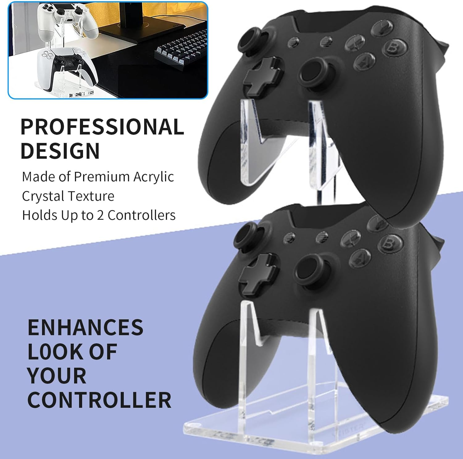 2 Tiers Game Controller Holder image number 1