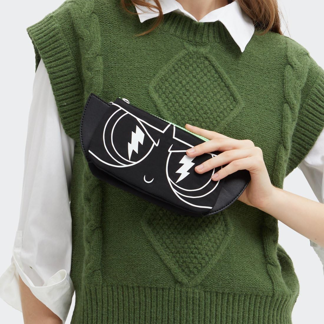 Kipling X Powerpuff G + Creativity L XB Buttercup Green KI8142PP6 1L image number 4