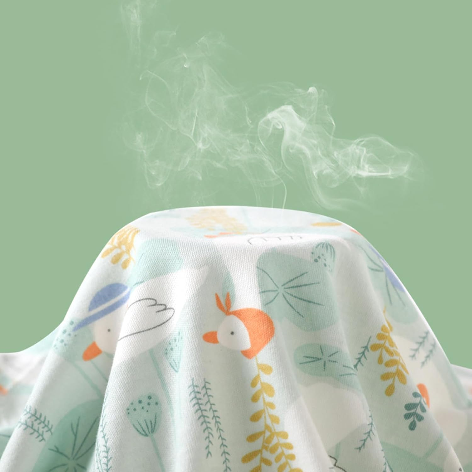 ZONEY Newborn Baby Boy Girl Organic Cotton Bodysuit Long Sleeve Jumpsuit 2-Pack Outfits Clothes,0-24Months image number 5