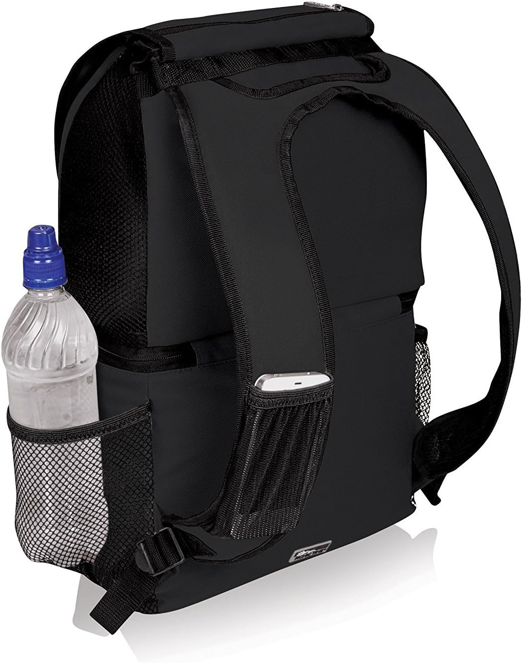 Picnic Time Zuma Insulated Cooler Backpack, Black