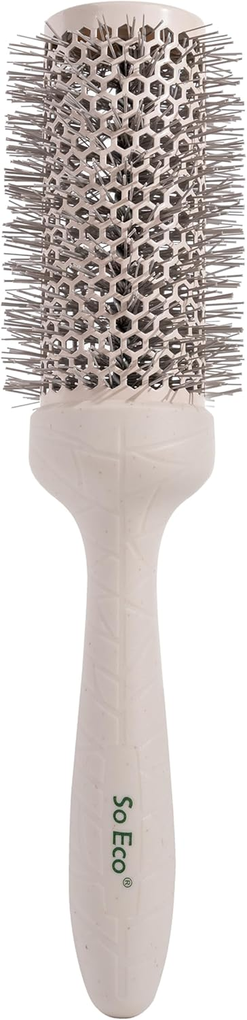 So Eco Medium 43Mm Thermo Ceramic round Brush - Hair Styling, Volumising & Curling Brush for Medium Length Hair. Sustainable Bioplastic Handle & Pins Made from Recycled Plastics image number 4