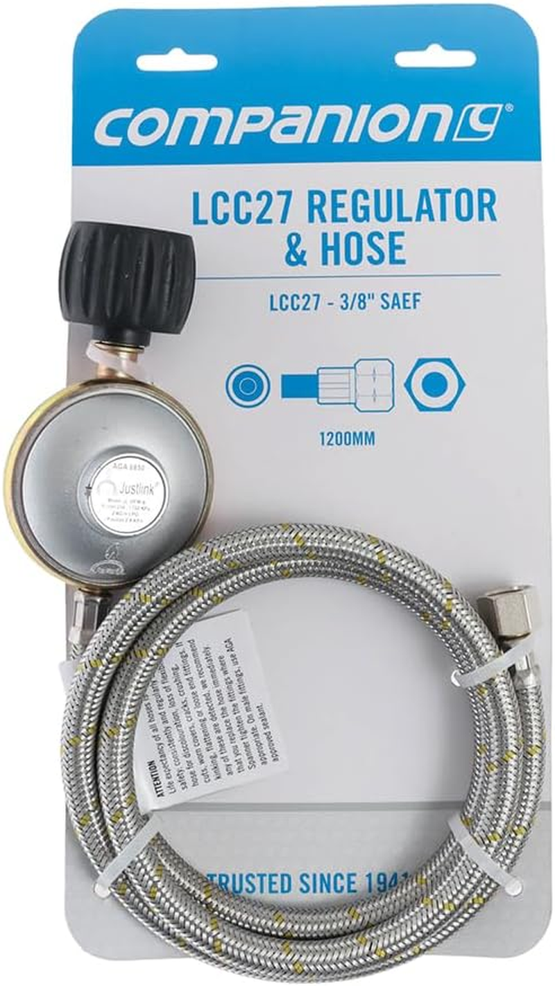 Companion LCC27 REG 3/8-Inch SAE Braid Hose, 1200 Mm Length image number 1