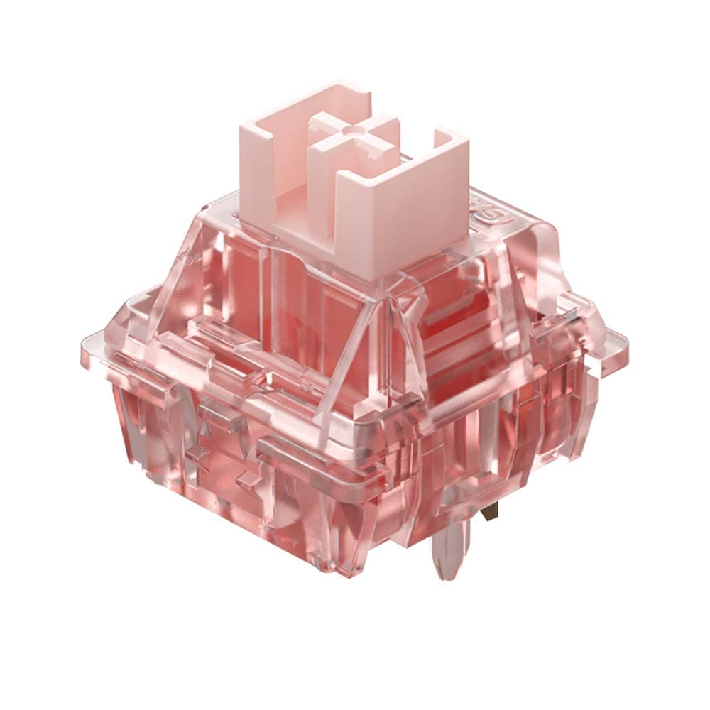 Gateron Ink V2 Pink Pre Lubed 5Pin Linear Switches 50G Force DIY Mechanical Keyboard Switch(36Pcs, Pink Ink V2) image number 4